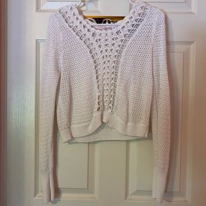 White Cover Up Sweater